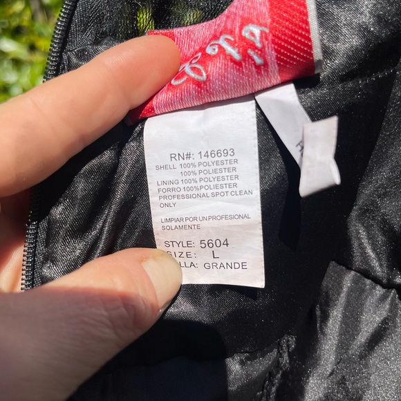 Unique Vintage, gothic maxi formal
dress - Picture 7 of 8